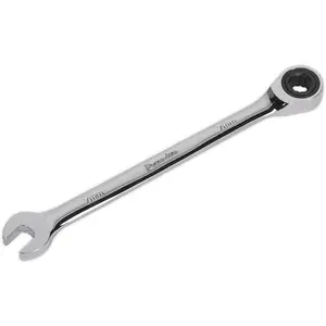 7mm Chrome Vanadium Steel Ratchet Combination Spanner with 72 Tooth Mechanism