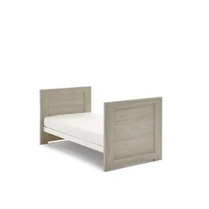 Nika Mini Cot Bed & Underdrawer Grey Wash/White