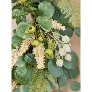 Faux Eucalyptus 80cm Wreath