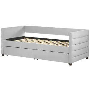 Velvet EU Single Daybed Light Grey MARRAY