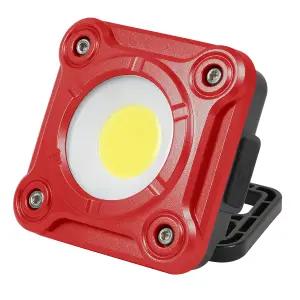 Sealey Rechargeable Pocket Floodlight Torch Lamp 10W COB LED 1000LM LED1000