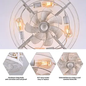 48cm Ceiling Fan with Light Kit