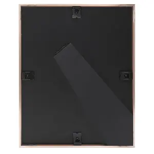 Kenro Fusion Series Rose Gold Metal Photo Frame 10x12 Inch / 25x30cm with Picture Mat for Photo 8x10 Inch / 20x25cm - FNC2025RG