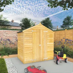 Mercia 4 x 6ft Overlap Apex Windowless Shed