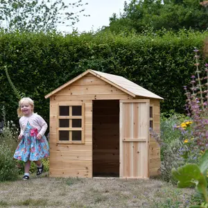 Evermeadow Playhouse - Kid's Wooden Playhouse