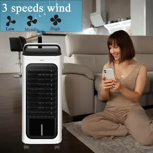 Evaporative Air Cooler Fan 3 in 1 Portable Mobile Air Conditioner Humidifier 5L