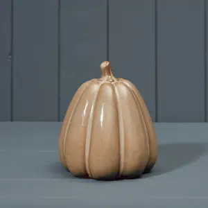 The Satchville Gift Company Brown Ceramic Pumpkin