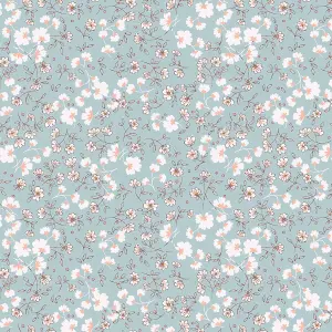 Next Duck Egg Calm Ditsy Floral Wallpaper