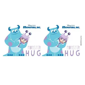 Monsters Inc Monster Hug Mug White/Pink/Blue (One Size)