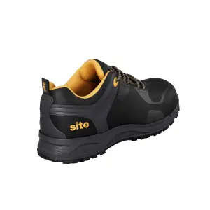 Site Haydar Black Safety trainers, Size 7