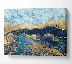 The Marble Road Canvas Print Wall Art - Medium 20 x 32 Inches