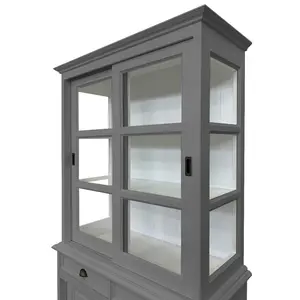 Benjamin-James Display Cabinet Dusty Grey