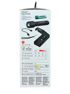 Ledlenser P6R Core X Wera Rechargeable Torch & Bit Screwdriver - Limited Edition