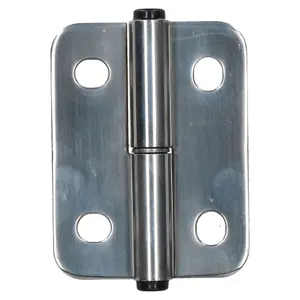 Stainless Steel Lift Off Hinge Left Right 76x100mm Heavy Duty Door Hatch 4PK