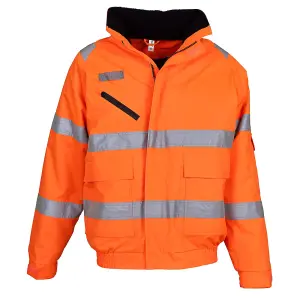 Yoko Unisex Adult Fontaine Hi-Vis Bomber Jacket