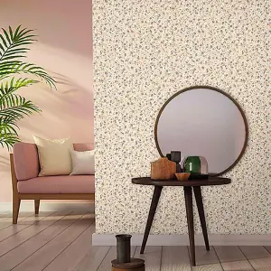 Fine Decor FD24953 Terrazzo Wallpaper, Natural