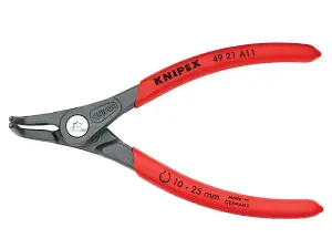 Knipex Precision Circlip Pliers External 90 Degrees Bent Tip 10-25mm A11