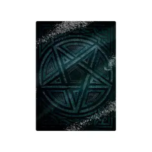 Grindstore Gothic Gl Pentagram Chopping Board Black/Blue (One Size)