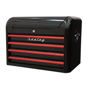 4 Drawer Retro Style Tool Chest / Top Box Module (Sealey AP28104BR)