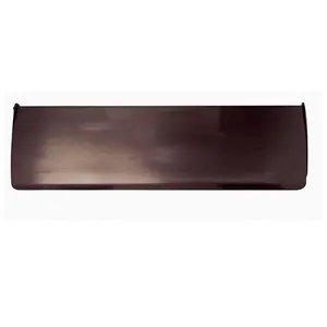 Metal Letter Plate Dark Bronze / 8cm H x 28cm W x 1.2cm D