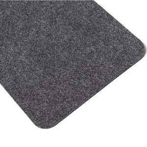 14 Pcs Dark Grey Felt Stair Treads Carpet Anti Slip Rectangular Stair Runner Step Mats