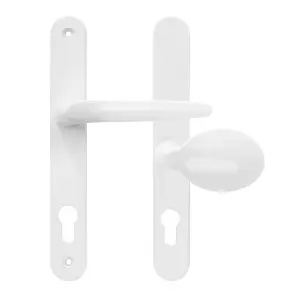 Yale Sparta Lever/Pad Offset Door Handle - White