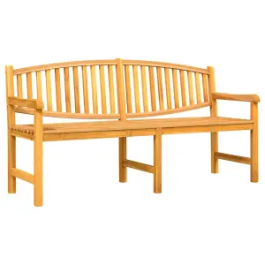 Berkfield Garden Bench 179.5x60x90 cm Solid Teak Wood