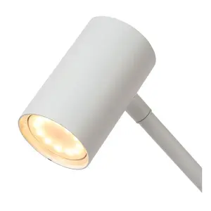 Lucide Tipik Modern Rechargeable Floor lamp - Battery - LED Dim. - 1x3W 2700K - 3 StepDim - White