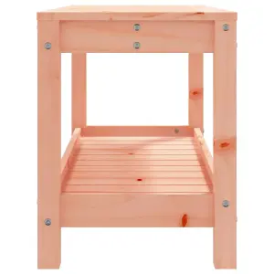 Berkfield Garden Bench 82.5x35x45 cm Solid Wood Douglas