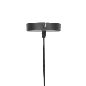 Glass Pendant Lamp Black MURRAY