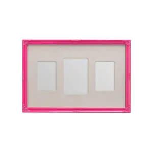 Maison by Premier Pink 3 Photo Multi Photo Frame