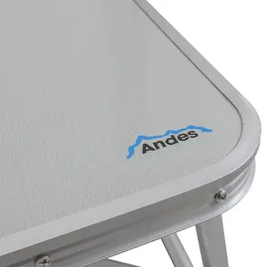 Andes Aluminium Folding Camping Table