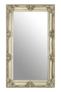 Interiors by Premier Marseille Champagne Bead And Reel Wall Mirror