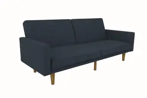 Paxson Clic Clac Sofa Bed in Navy Blue