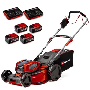 Einhell 52cm Cordless Lawnmower Self Propelled 36V Rotary BRUSHLESS Power X-Change With Battery And Charger GP-CM 36/52 S Li BL