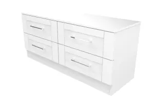 Ripon 4 Drawer Bed Box in White Ash (Ready Assembled)