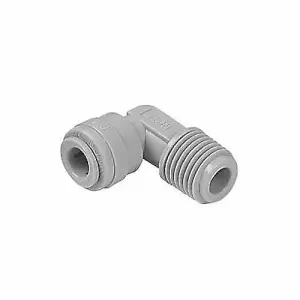 Reducing Elbow Connector - 3/8" Male NPTF x 1/4" Pushfit - DMFit AME0406