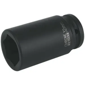 High-Quality 32mm Forged Deep Impact Socket - 3/4 Inch Drive Chromoly Tool