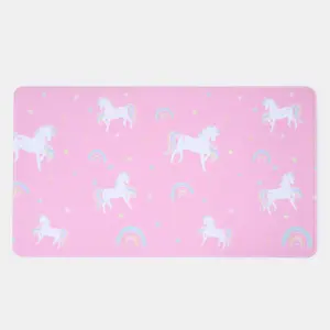 Unicorn Kids Rug Washable Supersoft Carpet Anti Slip Living Bedroom Floor Mat