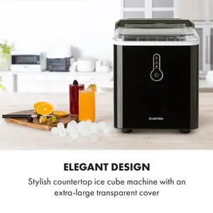 Klarstein Snow Cone Machine Black