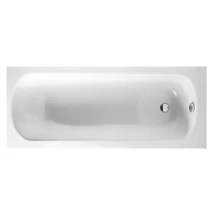 VitrA Optima 1700X700 Standard Bath no tap hole - White