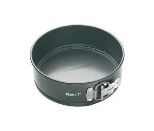 MasterClass Non-Stick 18cm Loose Base Spring Form Cake Pan