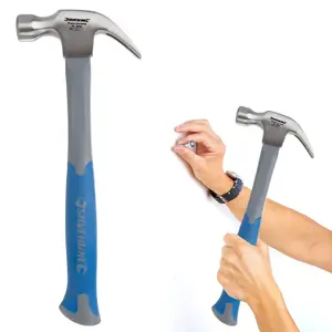 Silverline Fibreglass Claw Hammer 580456 Hand Tools 8oz (227g)