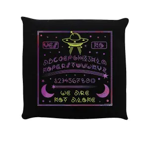 Grindstore We Are Not Alone Alien Cushion Black (One Size)