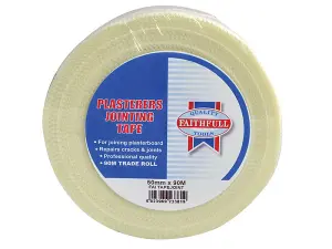 Faithfull 08045090TB PT1-50 Plasterer's Joint Tape 50mm x 90m FAITAPEJOINT