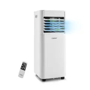 Costway 3-in-1 Portable Air Conditioner 9000 BTU Mobile Air Cooler w/ Fan & Dehumidifier Mode