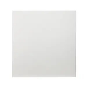 GoodHome Alisma High gloss white slab High gloss white Appliance Cabinet door (W)600mm (H)626mm (T)18mm