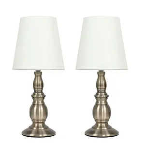 Jalyn Metal Table Lamp (Set of 2) Antique Brass / Included