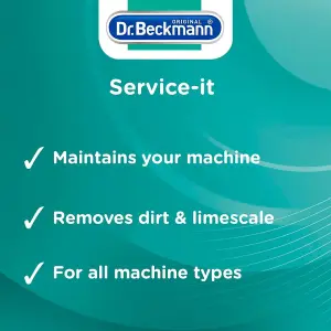 Dr Beckmann Service It Washing Machine Cleaner 250ml (Pack of 12)