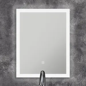 NxtGen Colorado LED 390x500mm Illuminated Bathroom Mirror with Touch Sensitive On/Off Switch